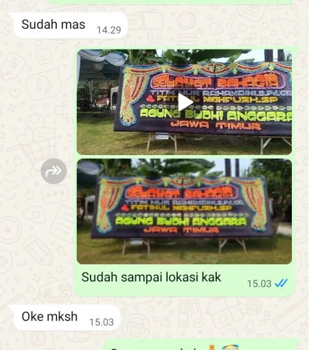 Pengiriman Papan Bunga Pelindung Hewan Astana Anyar