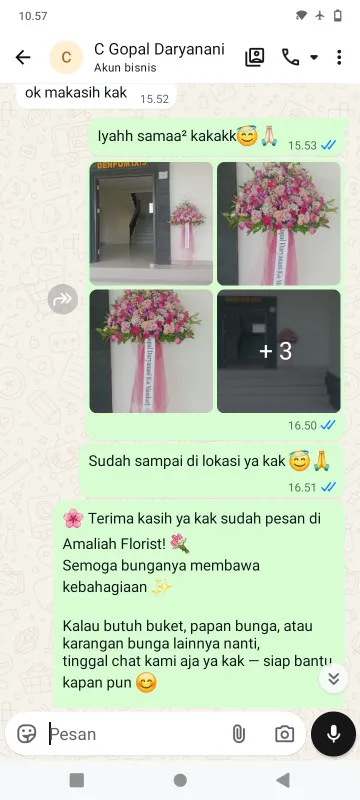 Pengiriman Karangan Bunga Pelindung Hewan Astana Anyar