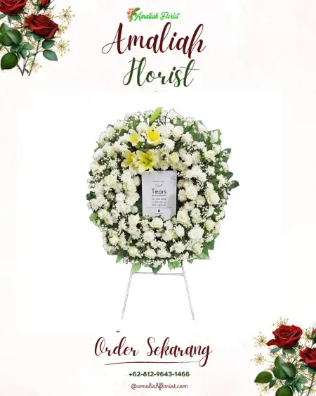 Krans Bunga Duka Pelindung Hewan Astana Anyar