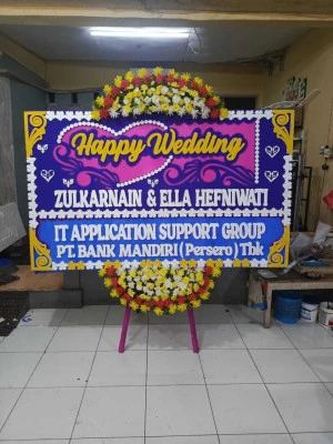 Papan Bunga di Pelindung Hewan Astana Anyar